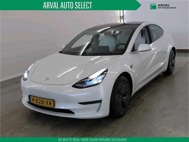 Wit Gebruikt 2020 Tesla Model 3 Long Range AWD Sedan | € 24.450 (Eerlijke prijs) - Afbeelding 1/3