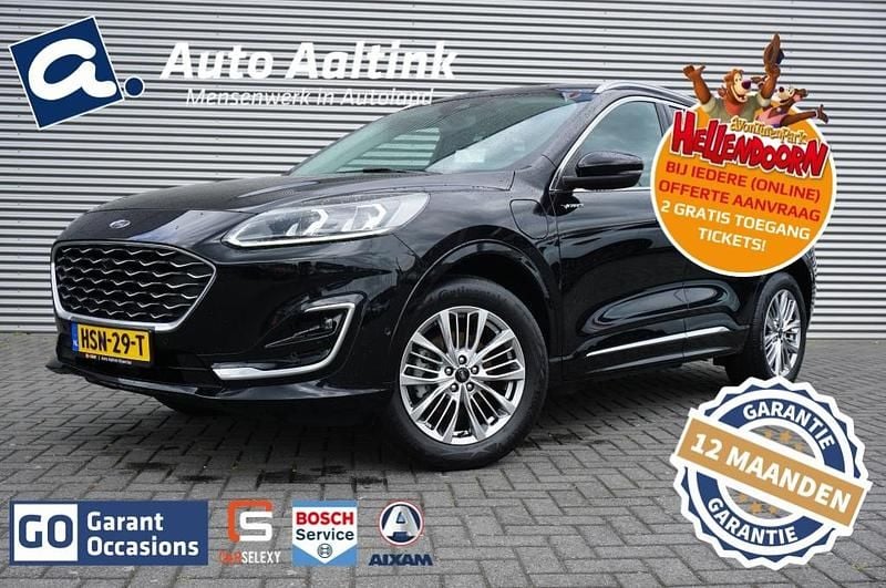 Zwart Gebruikt 2022 Ford Kuga Vignale SUV | € 28.675 (Eerlijke prijs) - Afbeelding 1/4