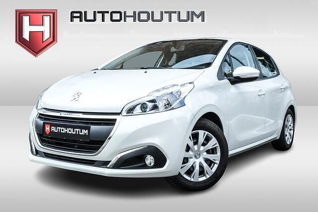 Wit Gebruikt 2018 Peugeot 208 Hatchback | € 6.995 (Eerlijke prijs) - Afbeelding 1/4