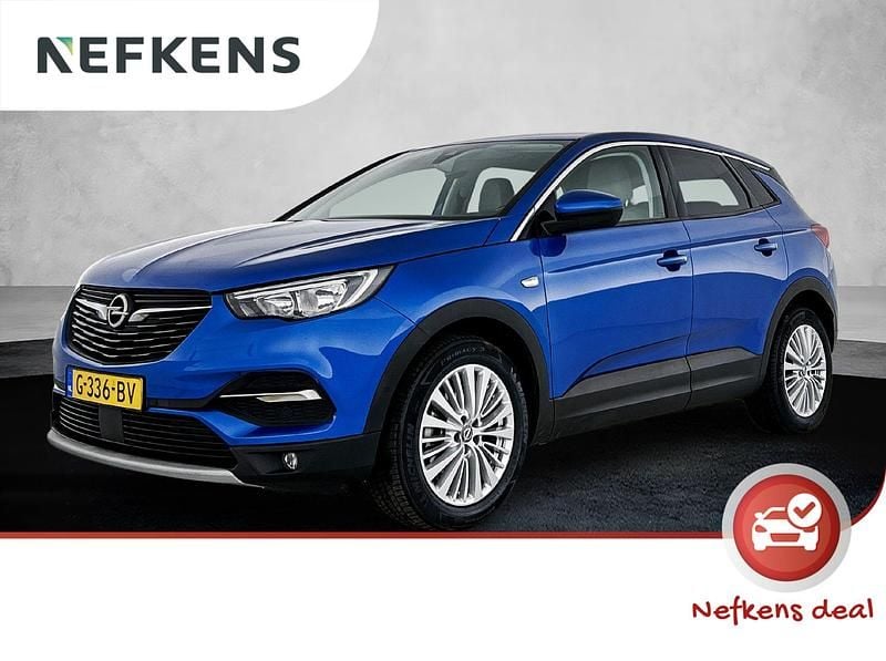 Blauw Gebruikt 2019 Opel Grandland X Innovation SUV | € 17.425 (Eerlijke prijs) - Afbeelding 1/3