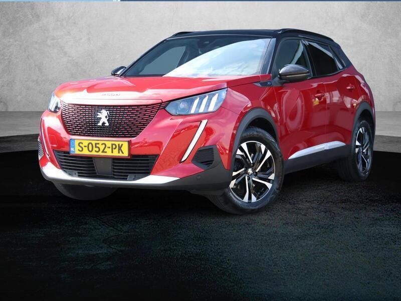 Rood Gebruikt 2023 Peugeot e-2008 GTi SUV | € 25.820 (Eerlijke prijs) - Afbeelding 1/3