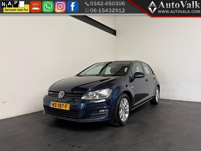 Blauw Gebruikt 2017 VW Golf VII Comfortline Hatchback | € 7.449 (Goede deal) - Afbeelding 1/4