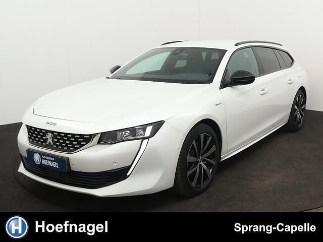 Wit Gebruikt 2020 Peugeot 508 SW GT-line Stationwagen | € 26.995 - Afbeelding 1/4