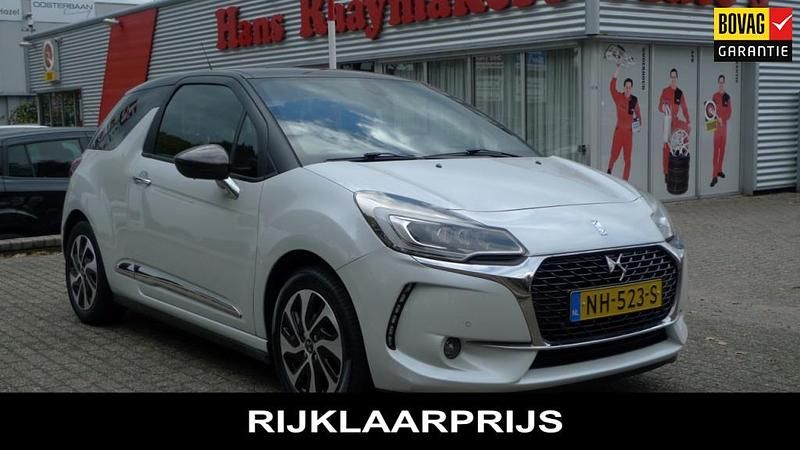 Wit Gebruikt 2017 DS Automobiles DS3 So Chic Hatchback | € 10.900 (Eerlijke prijs) - Afbeelding 1/2