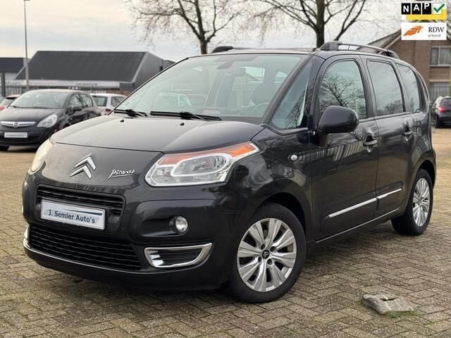 Zwart Gebruikt 2012 Citroën C3 Picasso Exclusive MPV | € 5.499 (Goede deal) - Afbeelding 1/4