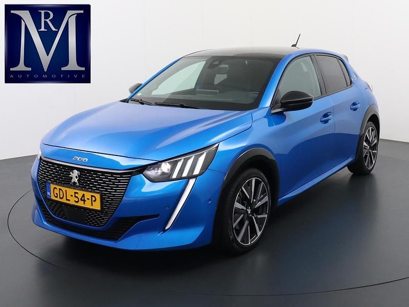 Blauw Gebruikt 2021 Peugeot 208 GT-line Hatchback | € 19.440 (Eerlijke prijs) - Afbeelding 1/4