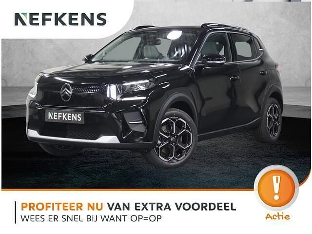 Zwart Nieuw 2025 Citroën e-C3 SUV | € 30.895 - Afbeelding 1/4