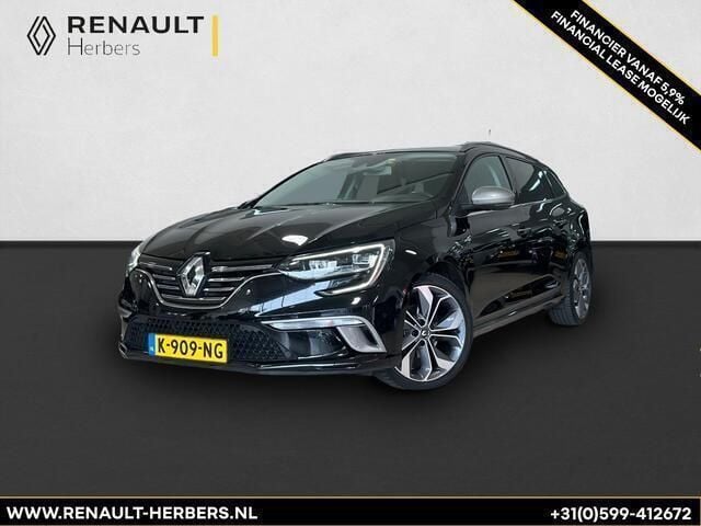 Zwart metallic Gebruikt 2019 Renault Mégane GT Line GT-Line Stationwagen | € 16.950 (Eerlijke prijs) - Afbeelding 1/4