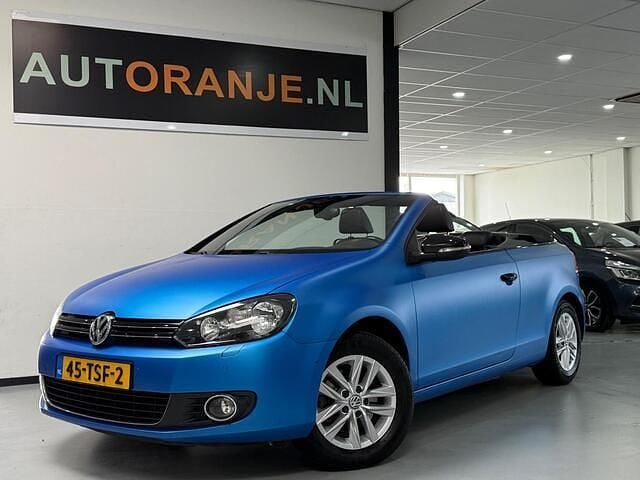 Zwart Gebruikt 2011 VW Golf Cabriolet Cabriolet | € 6.699 (Goede deal) - Afbeelding 1/4
