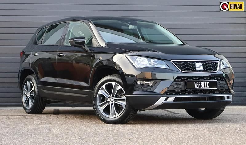 Zwart Gebruikt 2018 Seat Ateca Business SUV | € 16.950 (Eerlijke prijs) - Afbeelding 1/4