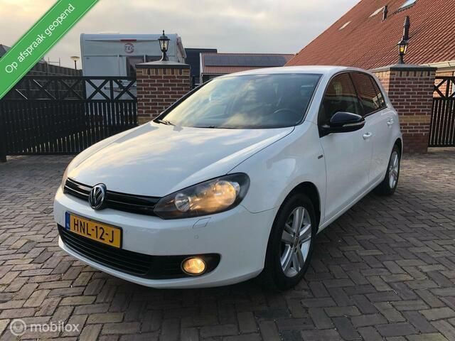 Wit Gebruikt 2012 VW Golf VII Match Hatchback | € 6.750 (Super prijs) - Afbeelding 1/4