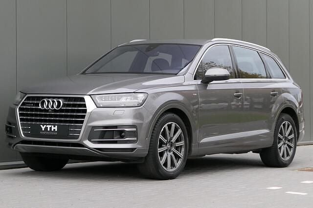 Grijs Gebruikt 2015 Audi Q7 S-Line SUV | € 28.440 (Super prijs) - Afbeelding 1/4