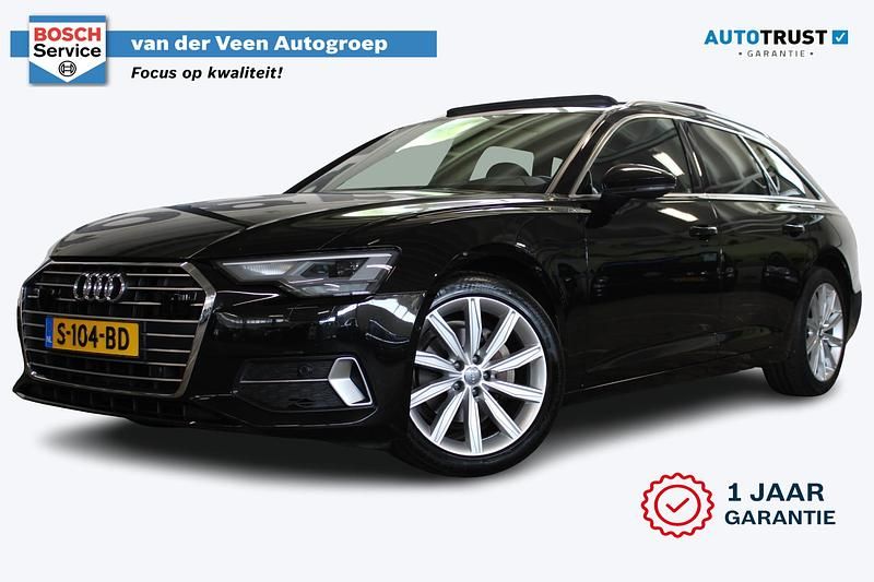 Zwart Gebruikt 2022 Audi A6 Comfort Stationwagen | € 31.450 (Iets duurder) - Afbeelding 1/4