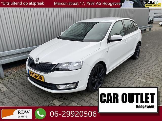 Wit Occasion 2014 Skoda Rapid Business Line Hatchback | € 6.750 (Eerlijke prijs) - Afbeelding 1/4