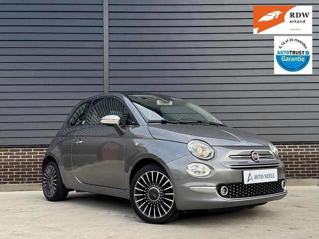 Grijs Gebruikt 2019 Fiat 500 Collezione Hatchback | € 10.999 (Goede deal) - Afbeelding 1/4