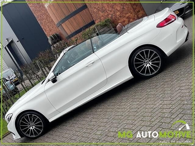 Occasion Mercedes C250 Prestige 211 PK (155 kW) 2017 Wit Cabriolet