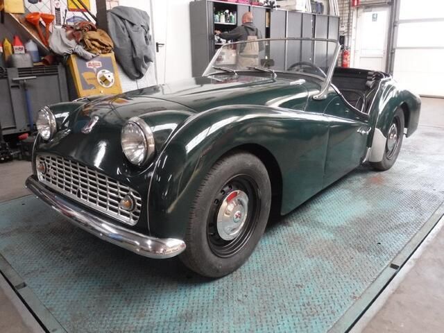 Occasion Triumph TR3 1957 Groen Cabriolet