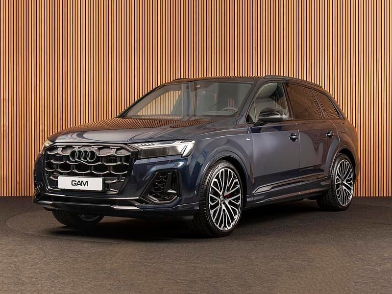 Blauw Nieuw 2025 Audi Q7 Design SUV | € 106.800 (Duur) - Afbeelding 1/4