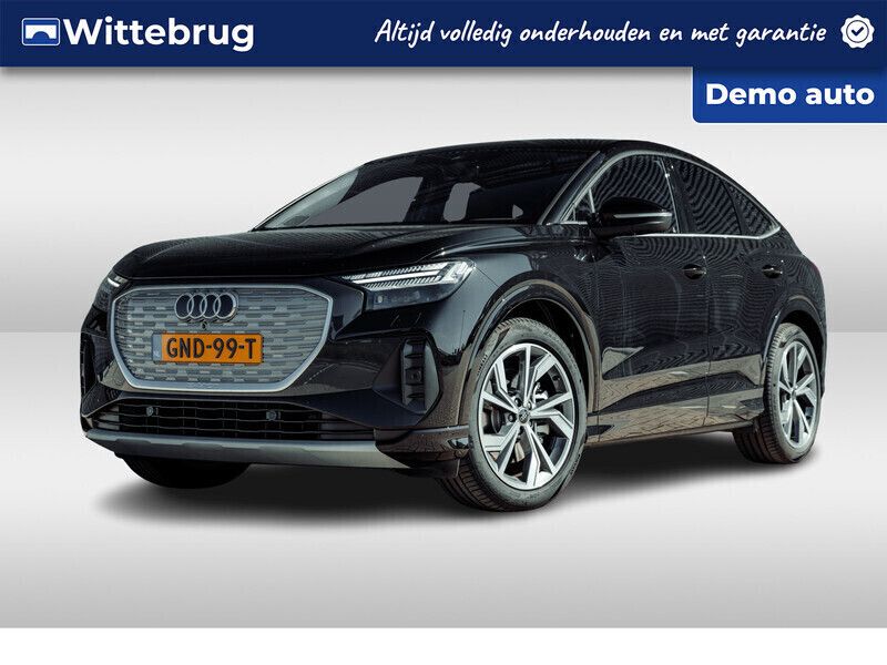 Zwart Gebruikt 2024 Audi Q4 e-tron Advanced SUV | € 47.950 - Afbeelding 1/3