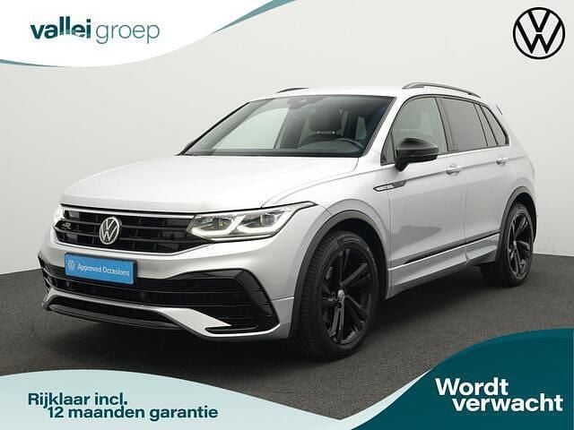 Grijs Gebruikt 2021 VW Tiguan R-line SUV | € 33.400 (Eerlijke prijs) - Afbeelding 1/4
