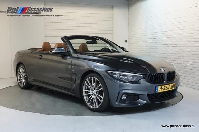 Grijs Gebruikt 2020 BMW 420 M Sport Cabriolet | € 28.600 (Super prijs) - Afbeelding 1/4