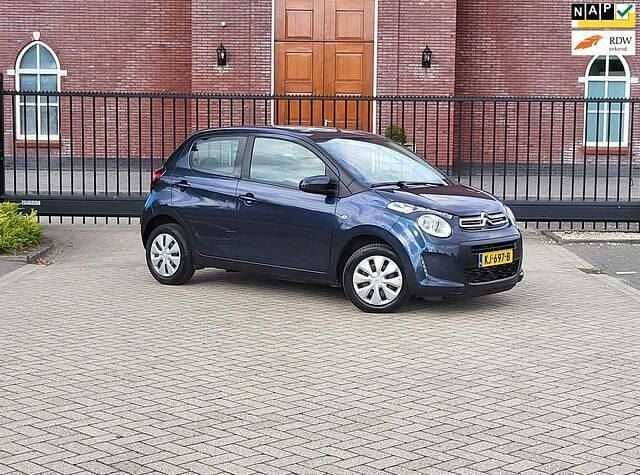Blauw Gebruikt 2016 Citroën C1 Feel Hatchback | € 5.499 (Goede deal) - Afbeelding 1/4