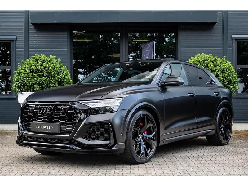 Zwart Occasion 2023 Audi RS Q8 Ambiente SUV | € 144.500 (Super prijs) - Afbeelding 1/4