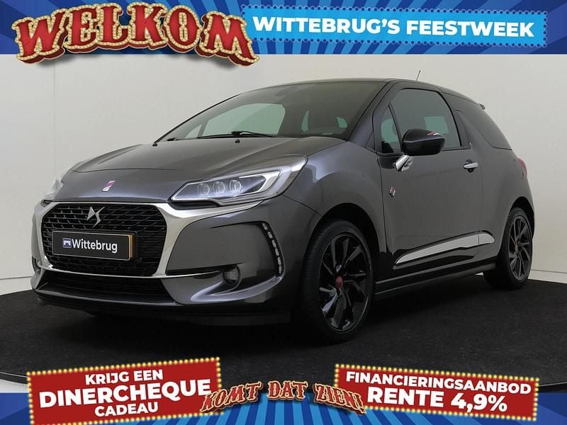Grijs, metallic lak Gebruikt 2019 DS Automobiles DS3 Performance Hatchback | € 15.725 (Eerlijke prijs) - Afbeelding 1/3