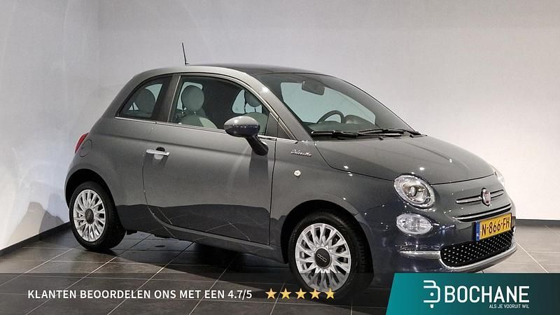 Grijs Gebruikt 2021 Fiat 500 Dolcevita Hatchback | € 14.040 (Eerlijke prijs) - Afbeelding 1/4