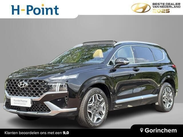 Abyss black (donker zwart) Gebruikt 2024 Hyundai Santa Fe Premium SUV | € 48.990 (Eerlijke prijs) - Afbeelding 1/4