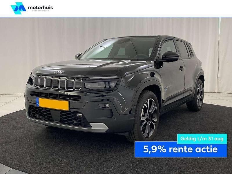 Zwart Nieuw 2025 Jeep Avenger Summit SUV | € 37.195 (Goede deal) - Afbeelding 1/4