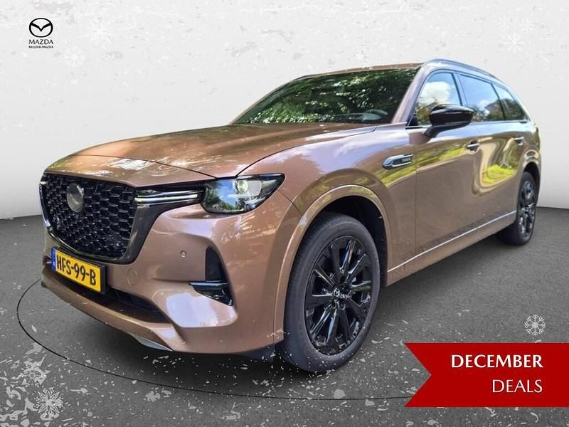 Melting copper (bruin metallic) Gebruikt 2025 Mazda CX-80 Homura-Line SUV | € 61.950 (Eerlijke prijs) - Afbeelding 1/4