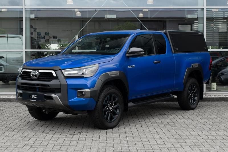 Blauw Nieuw 2024 Toyota HiLux Pickup | € 48.750 (Super prijs) - Afbeelding 1/1