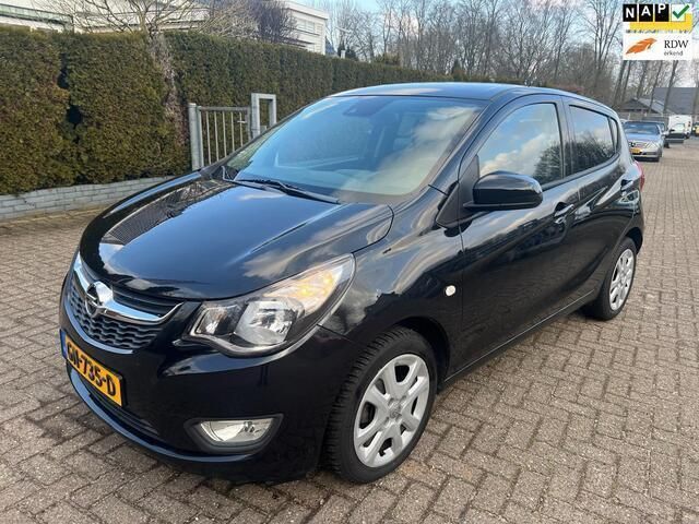 Zwart Gebruikt 2015 Opel Karl Edition Hatchback | € 6.450 (Iets duurder) - Afbeelding 1/4