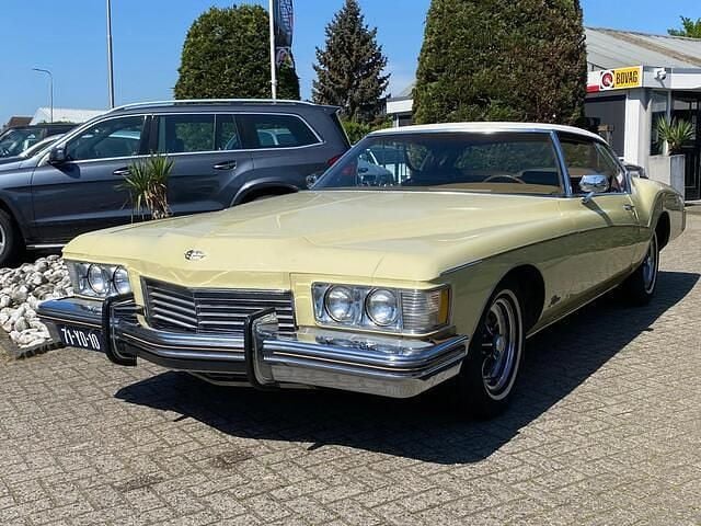 Geel Occasion 1973 Buick Riviera Coupé | € 22.950 - Afbeelding 1/4