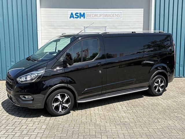 Zwart Gebruikt 2022 Ford Transit Custom Limited Van | € 16.950 (Super prijs) - Afbeelding 1/4