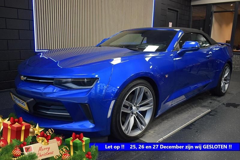Occasion Chevrolet Camaro 275 PK (202 kW) 2019 Blauw, metallic lak Cabriolet