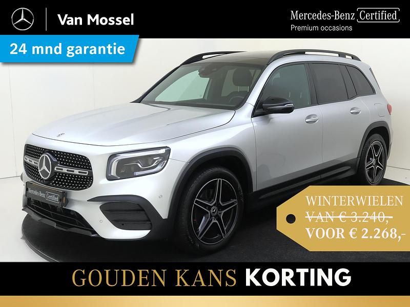 Grijs Gebruikt 2021 Mercedes GLB180 Business SUV | € 36.945 (Eerlijke prijs) - Afbeelding 1/4
