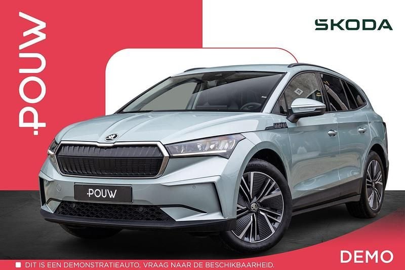 Zilver Gebruikt 2024 Skoda Enyaq iV Business Line SUV | € 31.450 (Super prijs) - Afbeelding 1/4
