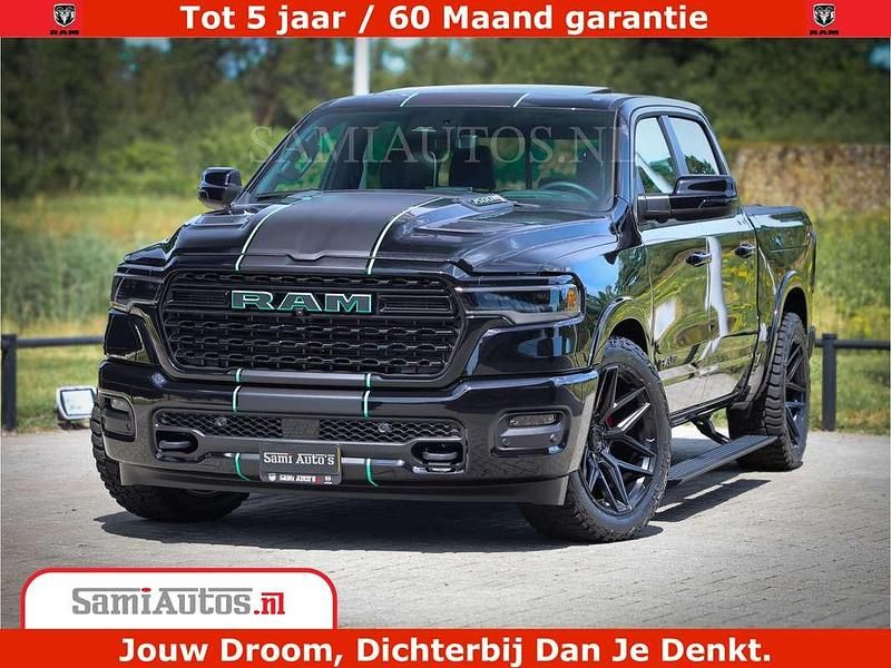 Zwart Gebruikt 2024 Dodge Ram Limited Pickup | € 87.950 (Eerlijke prijs) - Afbeelding 1/4