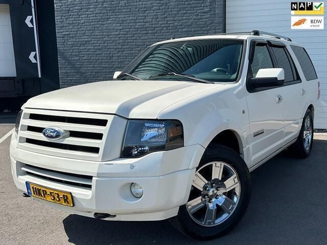 Wit Gebruikt 2008 Ford Expedition Limited SUV | € 22.950 - Afbeelding 1/4