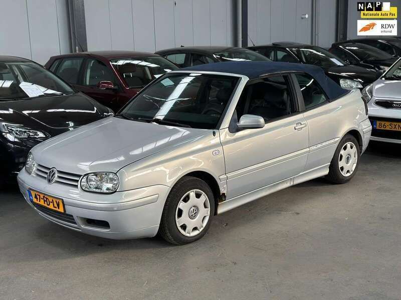 Grijs Gebruikt 2000 VW Golf Cabriolet Highline Cabriolet | € 1.499 - Afbeelding 1/4