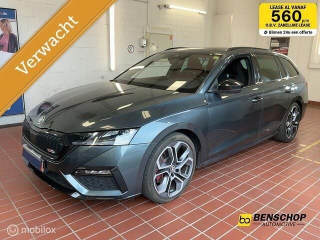 Grijs Gebruikt 2021 Skoda Octavia RS Stationwagen | € 34.940 (Goede deal) - Afbeelding 1/4