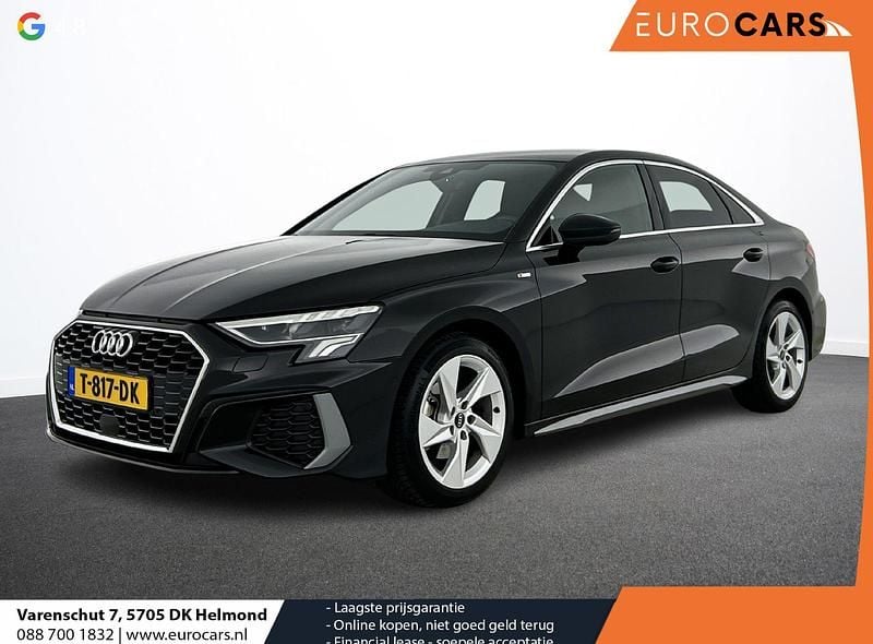 Zwart Occasion 2023 Audi A3 S-Line Sedan | € 29.490 (Eerlijke prijs) - Afbeelding 1/4
