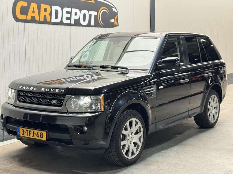 Zwart Gebruikt 2010 Land Rover Range Rover Sport S SUV | € 15.999 - Afbeelding 1/4