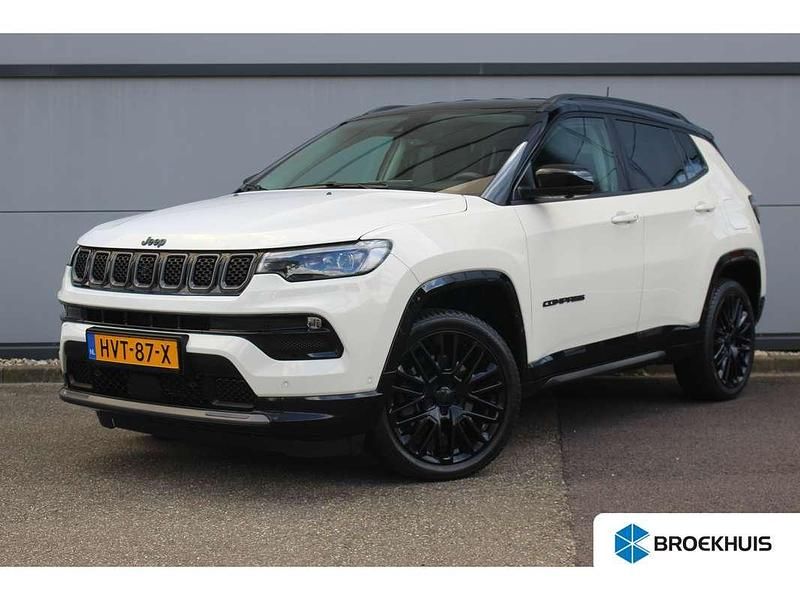 Wit Gebruikt 2023 Jeep Compass SUV | € 25.900 (Goede deal) - Afbeelding 1/4