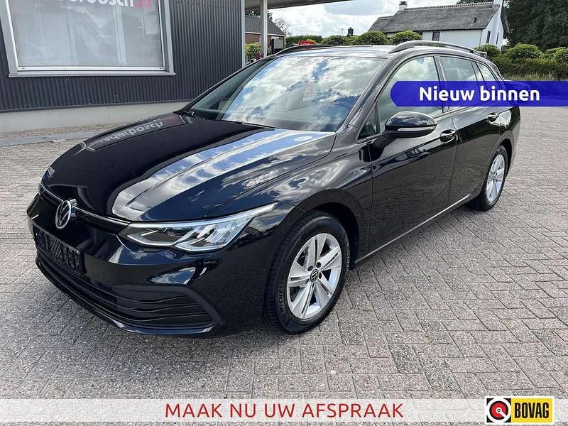 Zwart Gebruikt 2020 VW Golf VIII Business Stationwagen | € 18.990 (Eerlijke prijs) - Afbeelding 1/4
