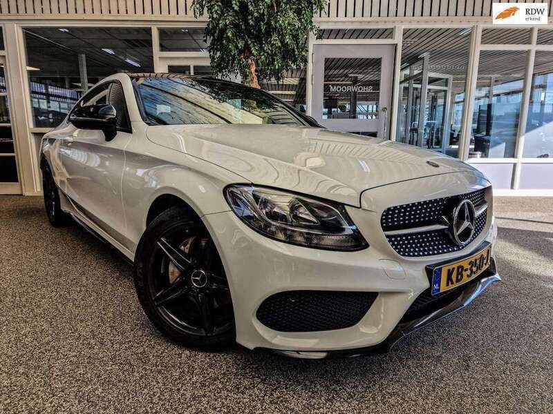 Wit Gebruikt 2016 Mercedes C180 AMG Coupé | € 21.495 (Duur) - Afbeelding 1/4