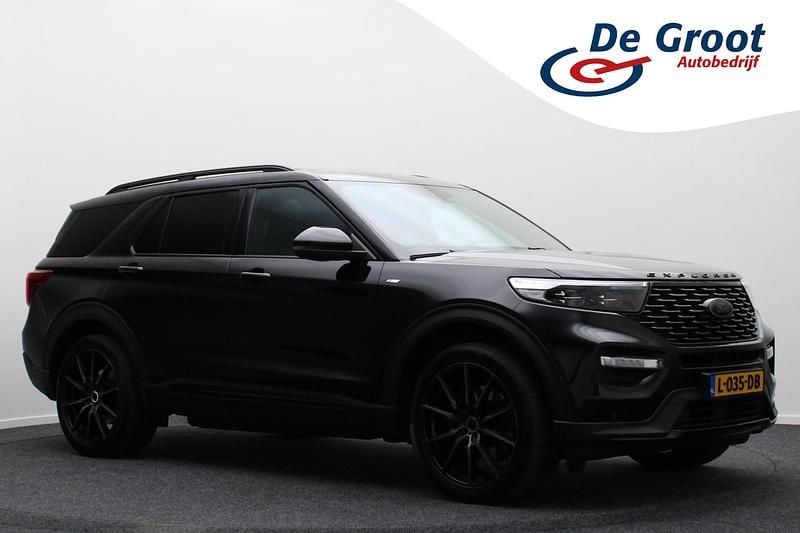 Zwart Gebruikt 2021 Ford Explorer ST-Line SUV | € 36.950 (Goede deal) - Afbeelding 1/4