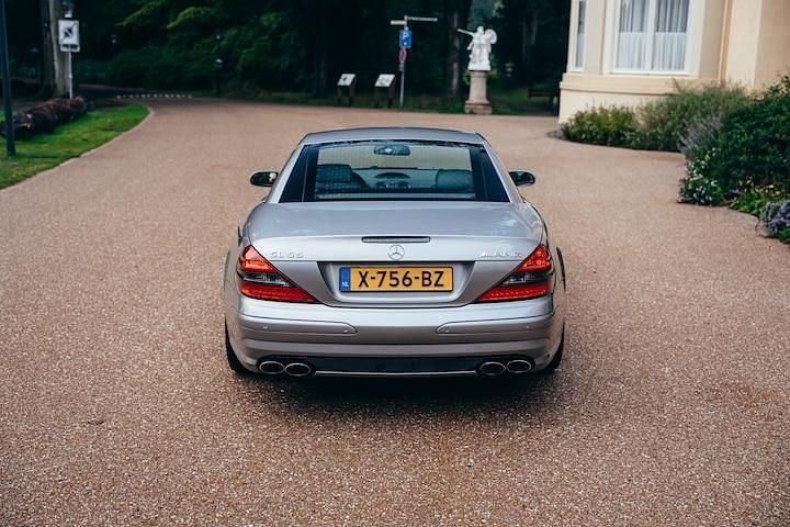 Occasion Mercedes SL55 AMG AMG 517 PK (380 kW) 2007 Grijs Cabriolet
